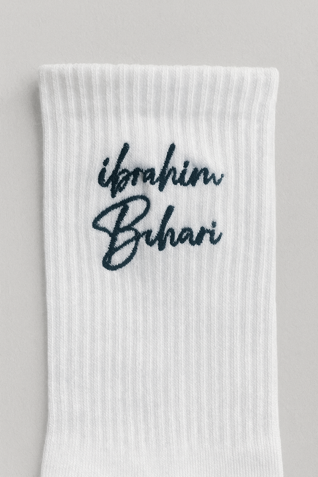 Everyday Sock in White and Black