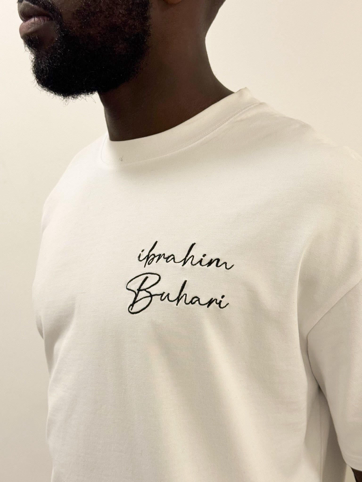 The Everyday Oversized in White and Black